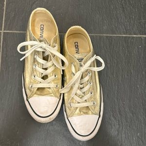 COPY - Converse All Star Gold Sneaker size 6